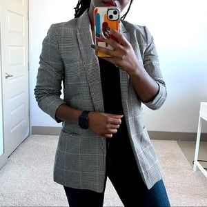 H&M Plaid Blazer